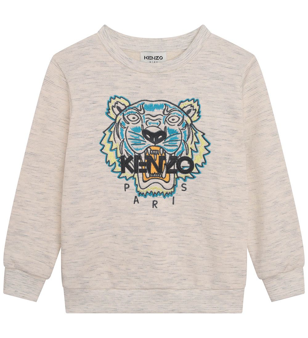 Sweat-shirt Kenzo - Party - Off White av. Tigre