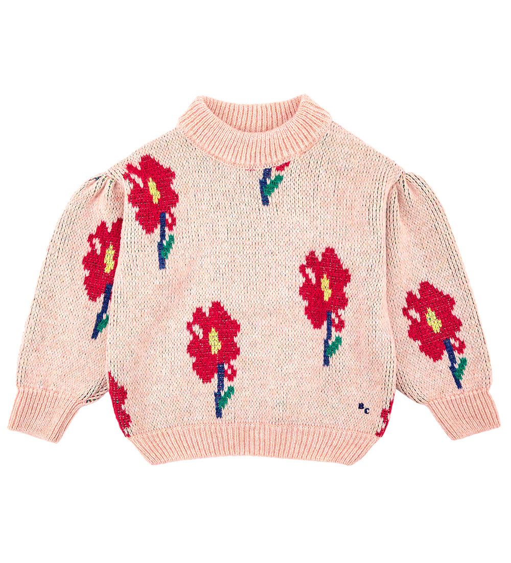 Bobo Choses Blouse - Flowers Jacquard - Pink