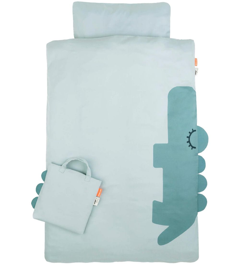 Done By Deer Bedding - Junior - Croco Blue
