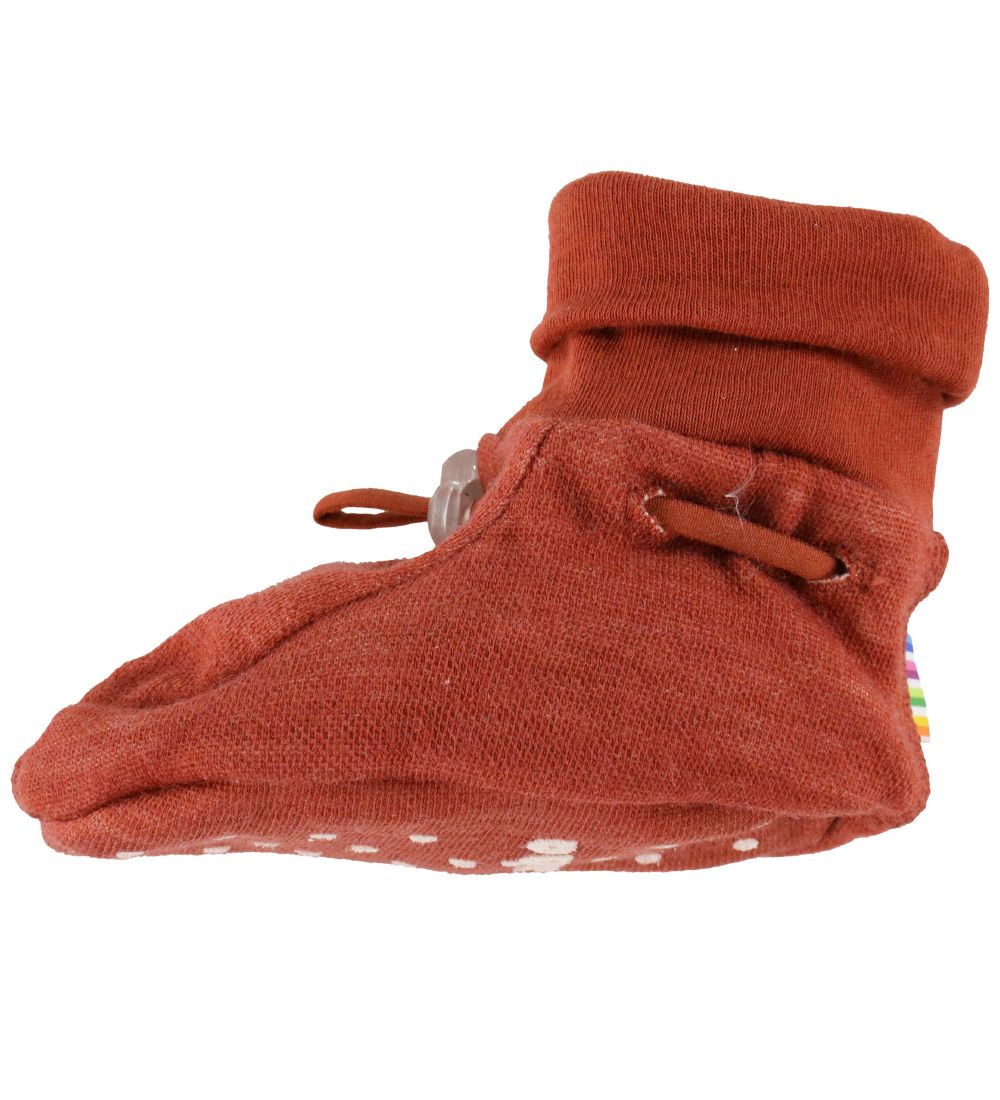 Joha Booties - Wool/Bamboo - Red