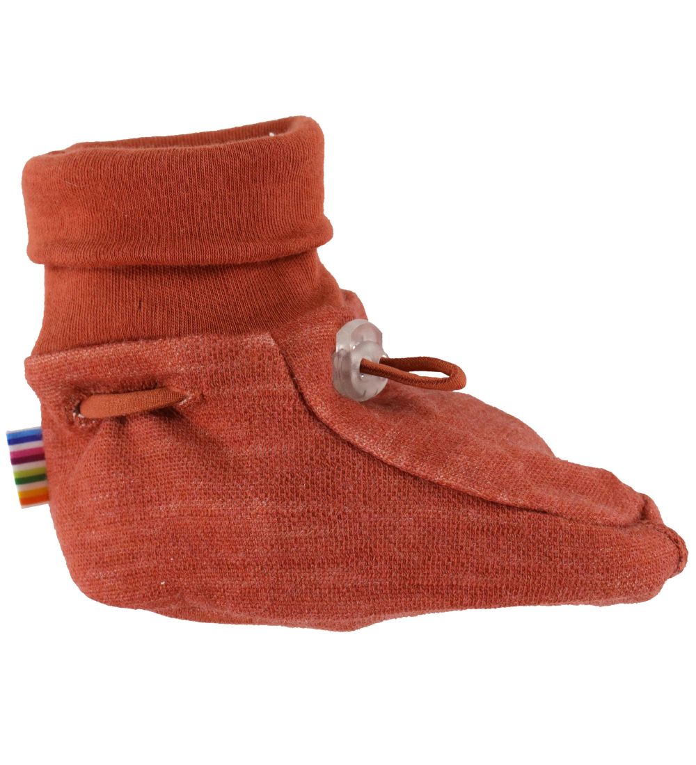 Joha Booties - Wool/Bamboo - Red