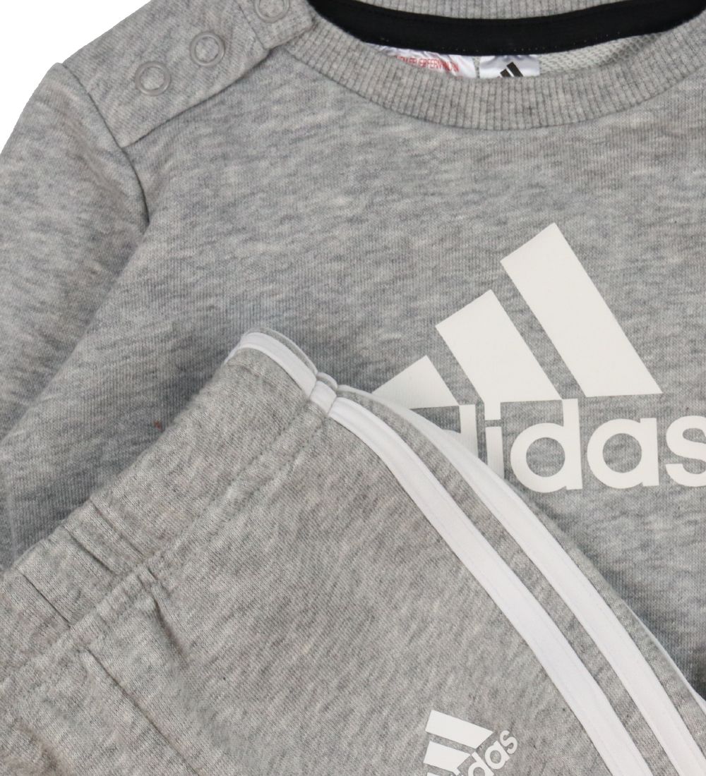 adidas Performance Sweat Set - Sweatshirt/Sweatpants - Gray