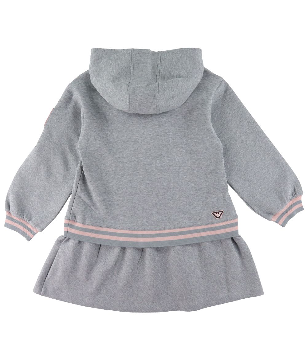 Emporio Armani Dress - Grey Melange w. Pink
