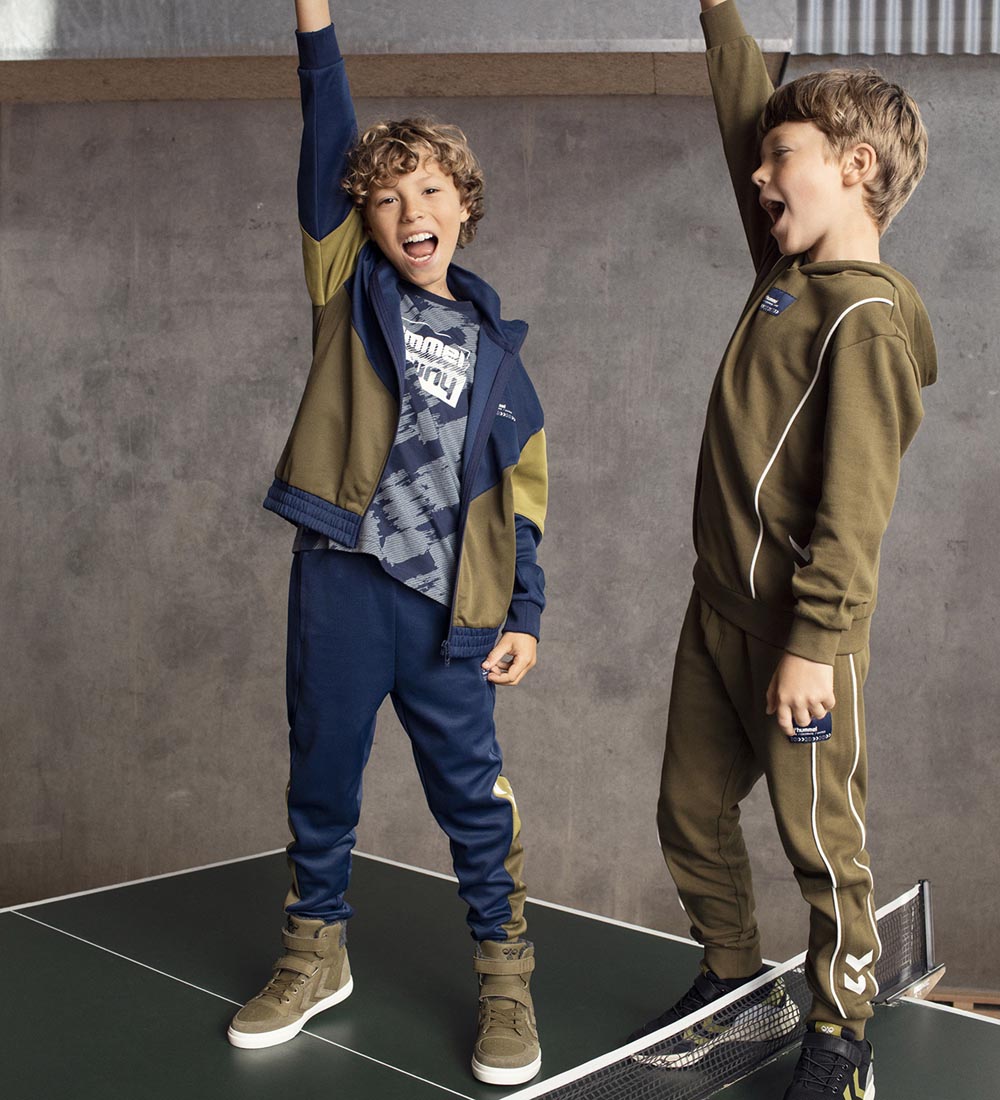 Hummel Cardigan - hmlRane - Dark Olive