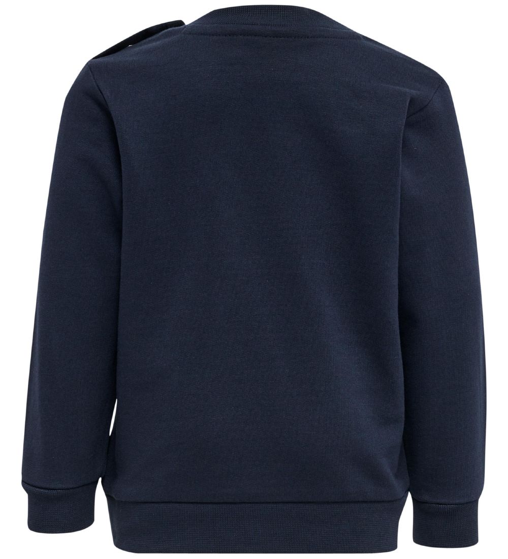 Hummel Sweatshirt - hmlLime - Black Iris