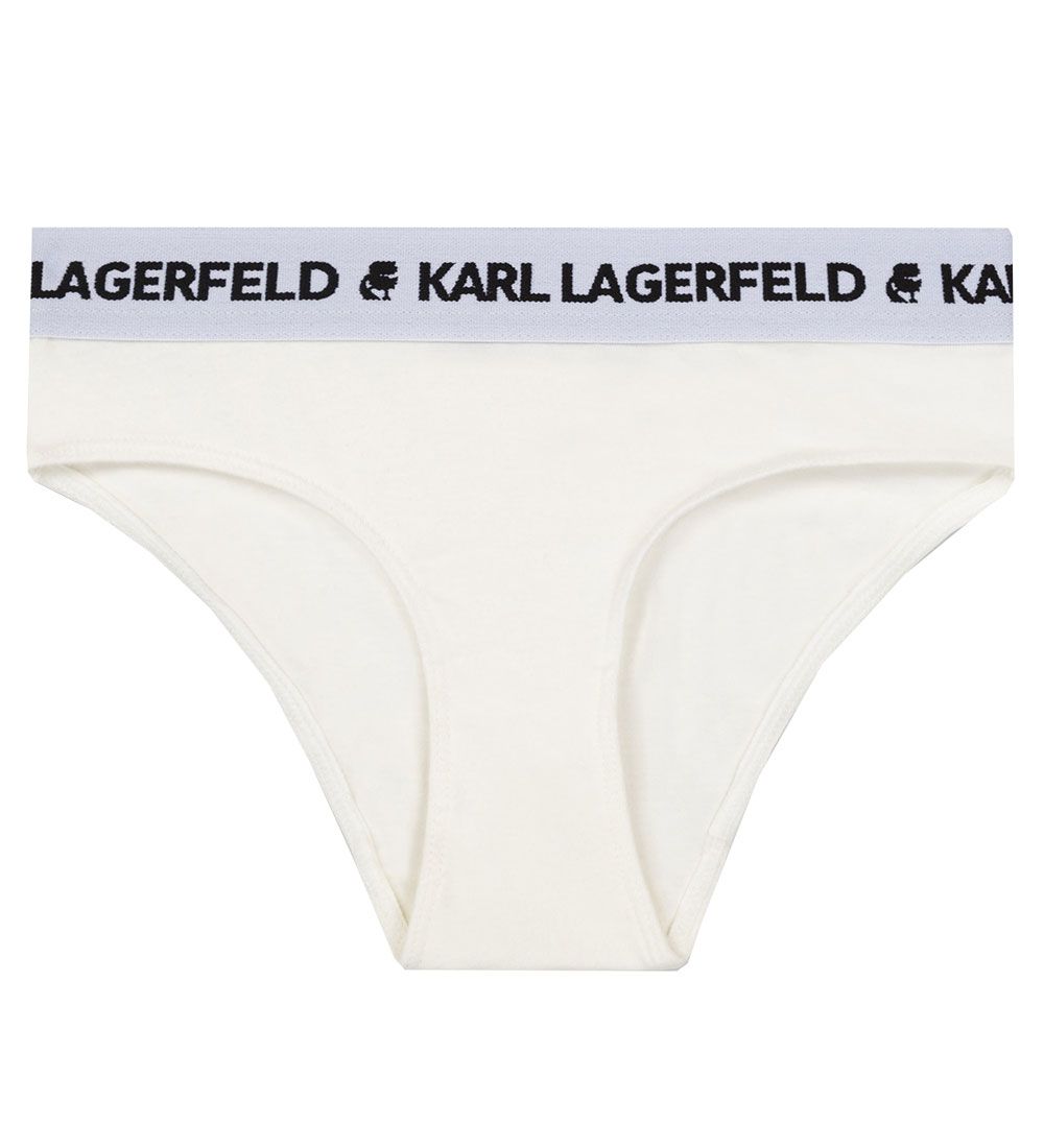 Karl Lagerfeld Knickers - 2-Pack - Tron - White