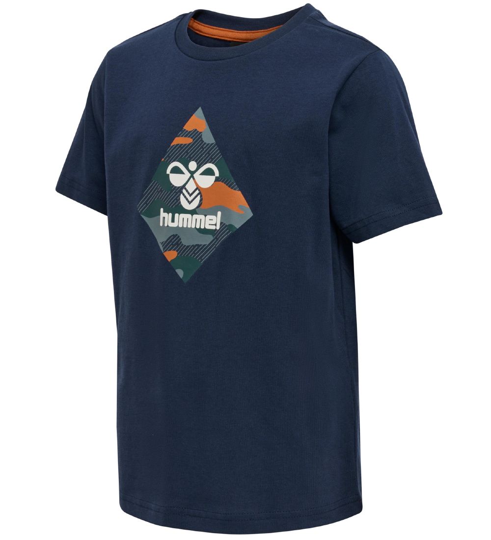 Hummel T-shirt - hmlOliver - Black Iris