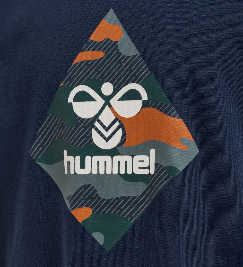 Hummel T-shirt - hmlOliver - Black Iris