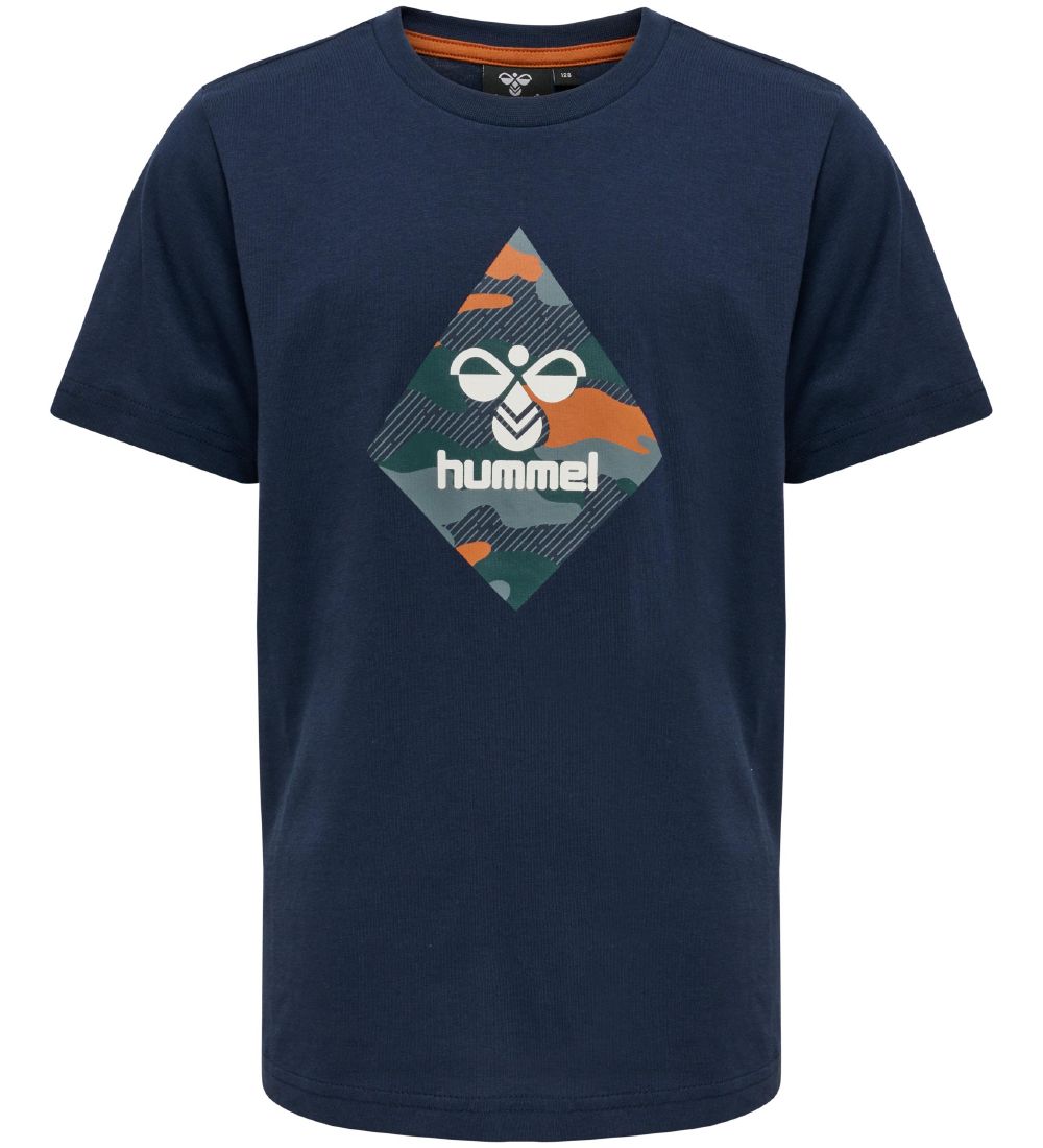 Hummel T-shirt - hmlOliver - Black Iris