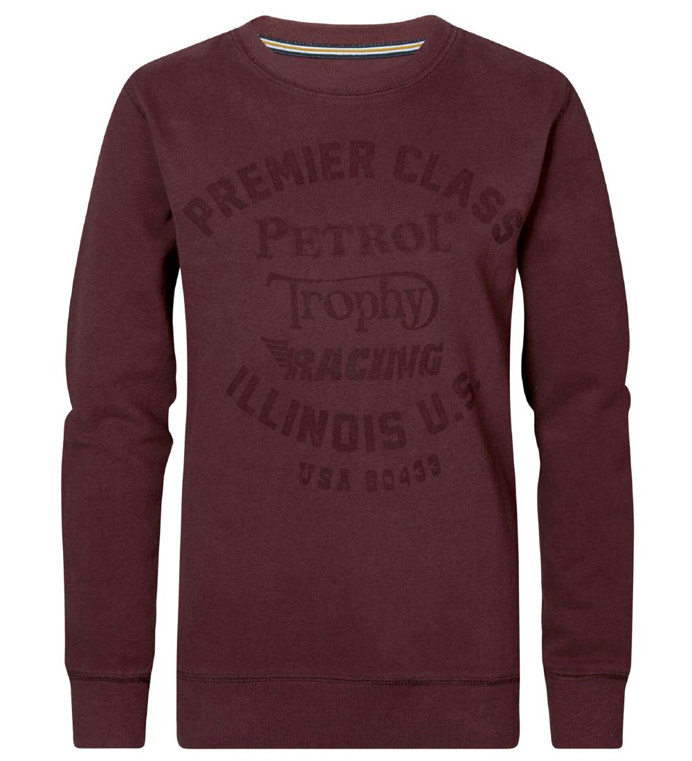 Petrol Industries Sweatshirt - Bordeaux red