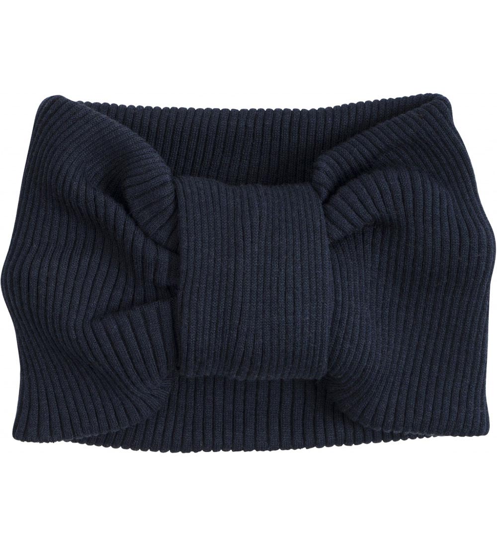 Minimalisma Haarband - Bi - Zijde/Katoen - Dark Navy