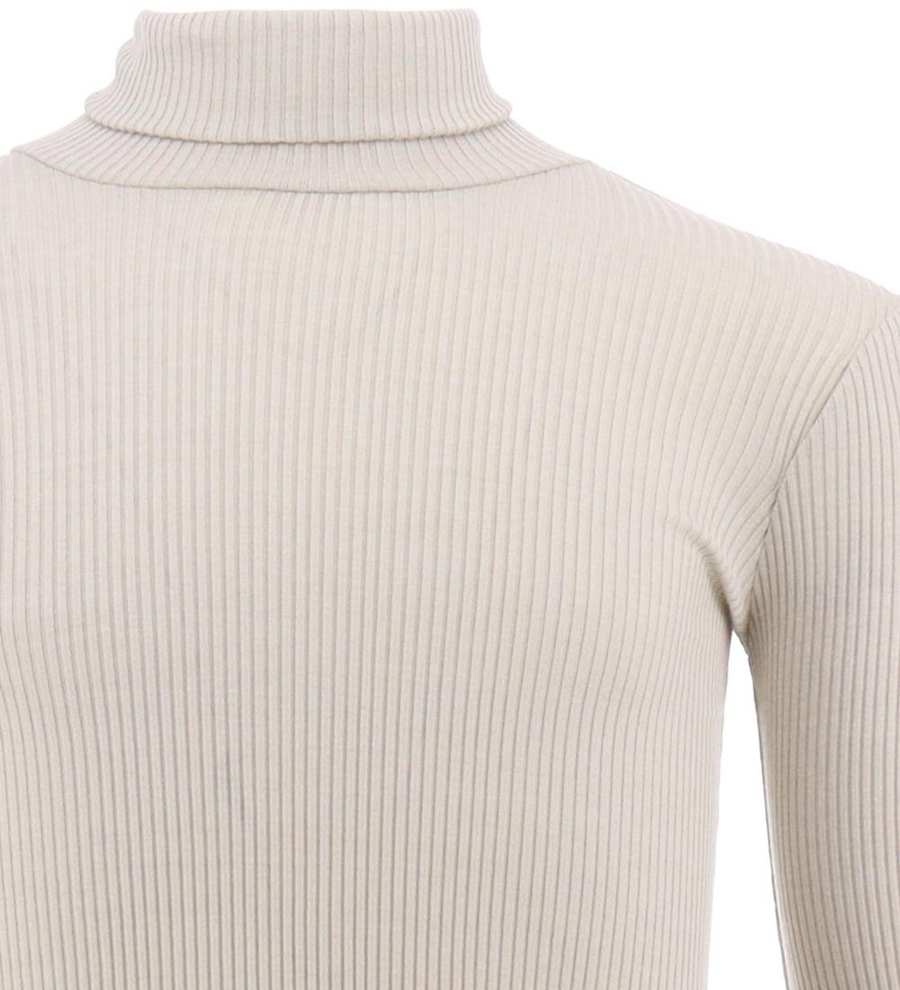 Minimalisma Blouse w. Turtleneck - Bui - Sea Salt