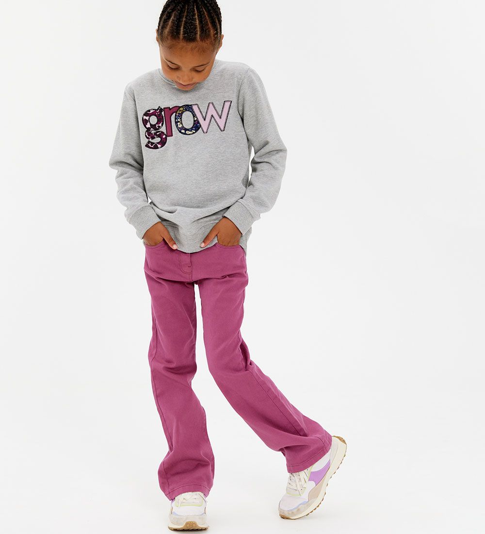 The New Jeans - Flared - Maroon