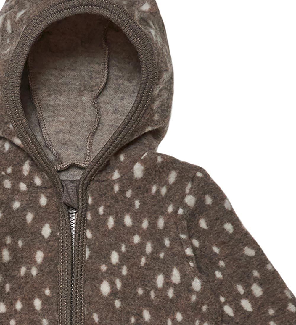 Huttelihut Cardigan - Wool - Mikkie - Bambi