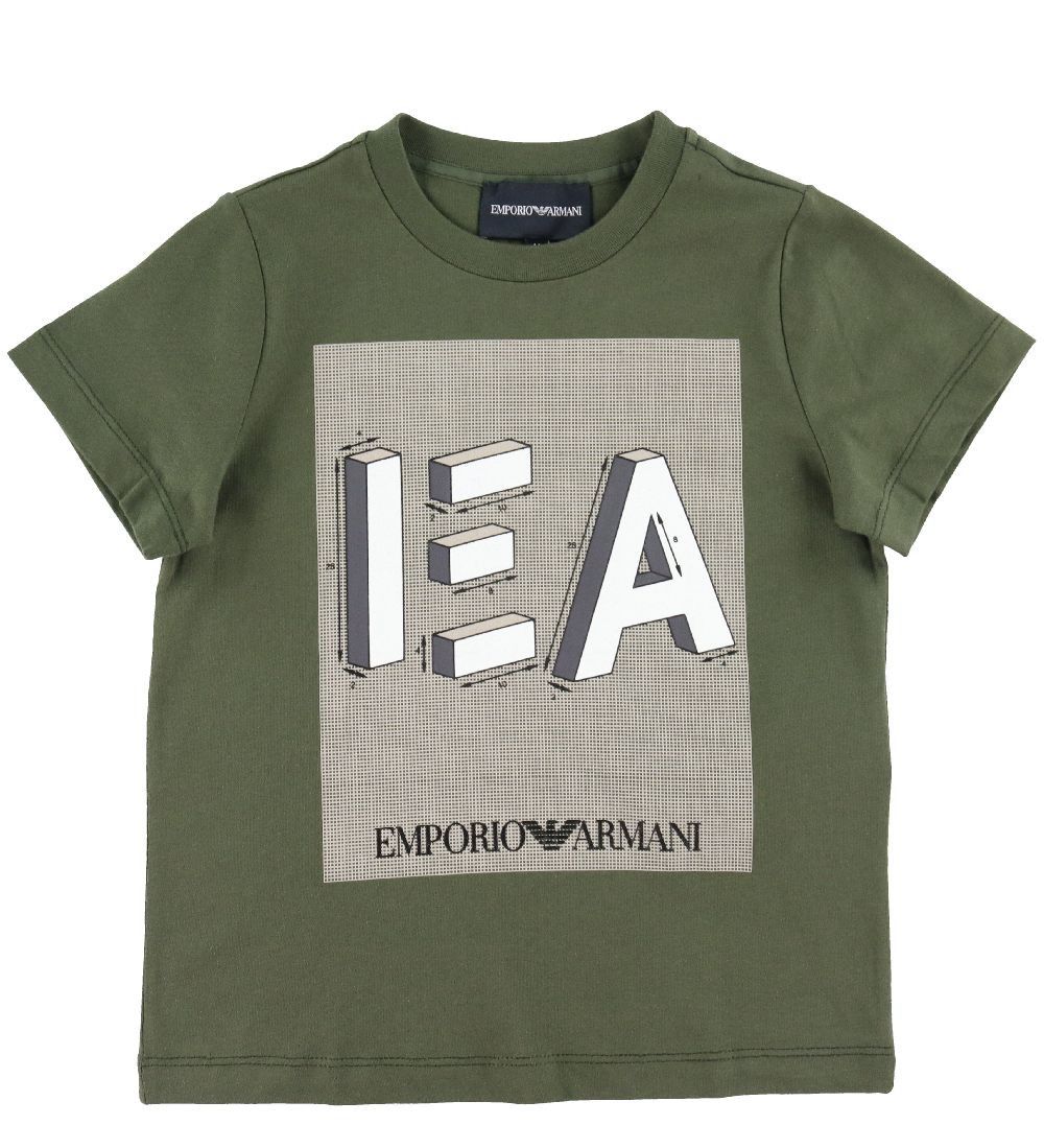 Emporio Armani T-shirts - 2-Pack - Black/Army Green