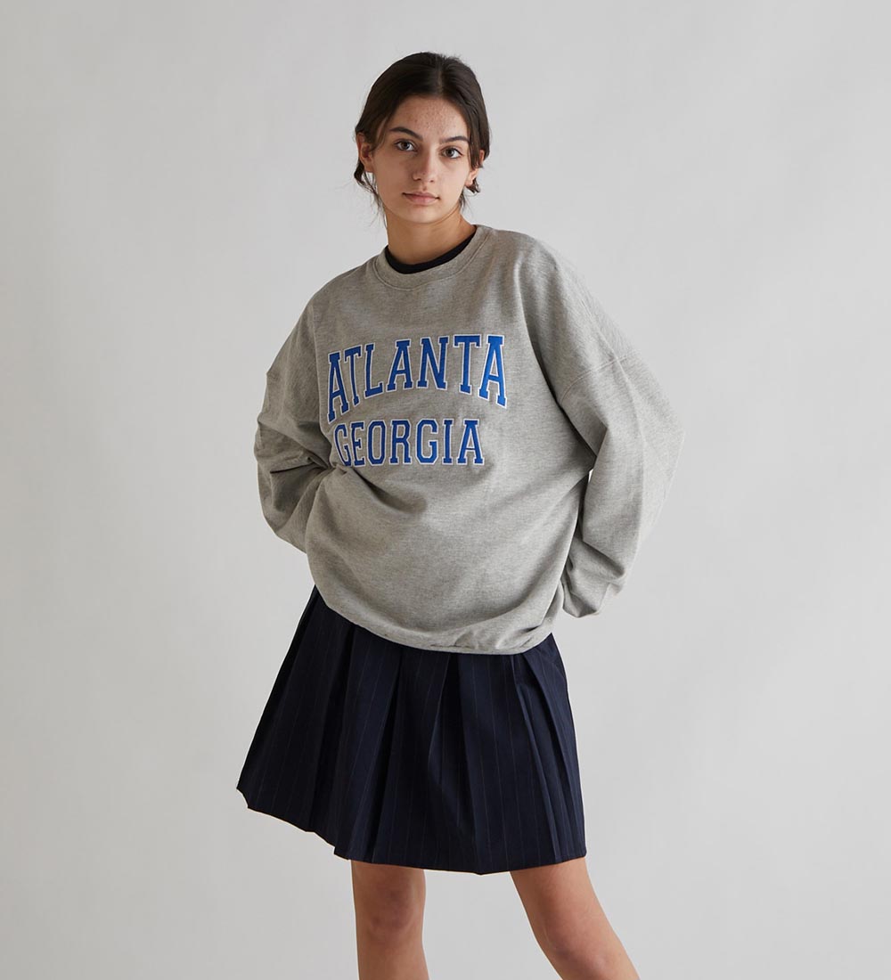 Grunt Sweatshirt - Helena Sweat - Grey