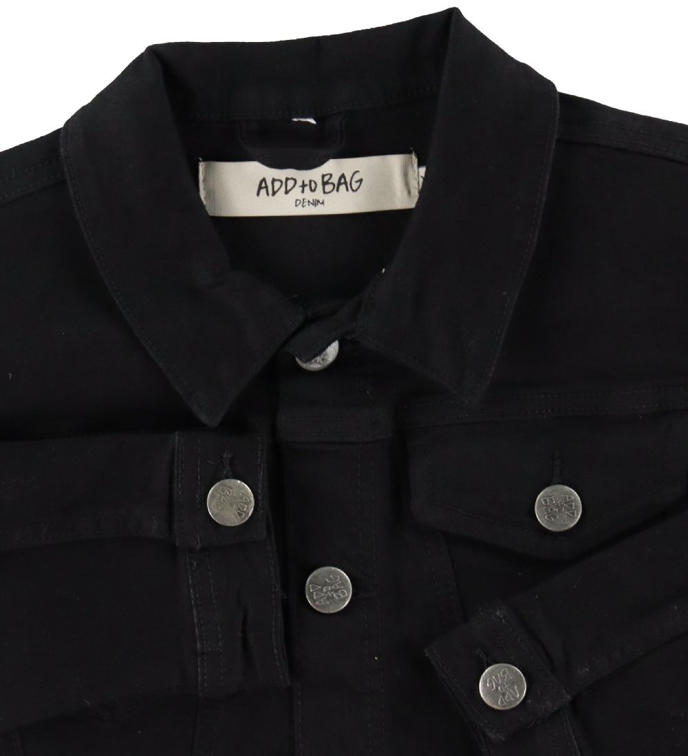 Add to Bag Jeansjacke - Schwarz