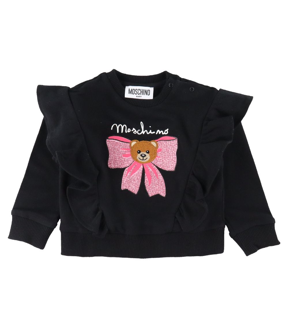 Moschino Sweat Set - Black w. Pink/Glitter