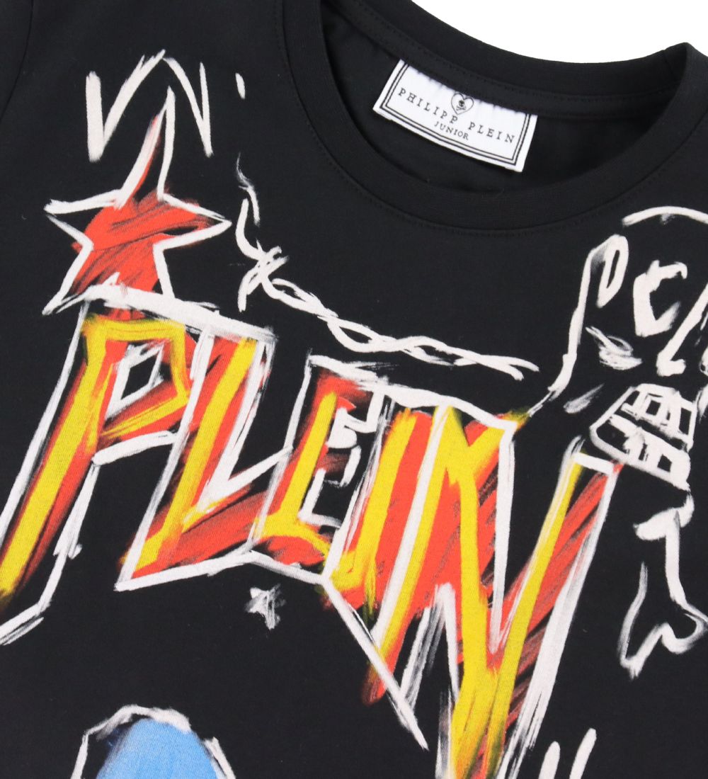 Philipp Plein T-shirt - Svart m. Tryck