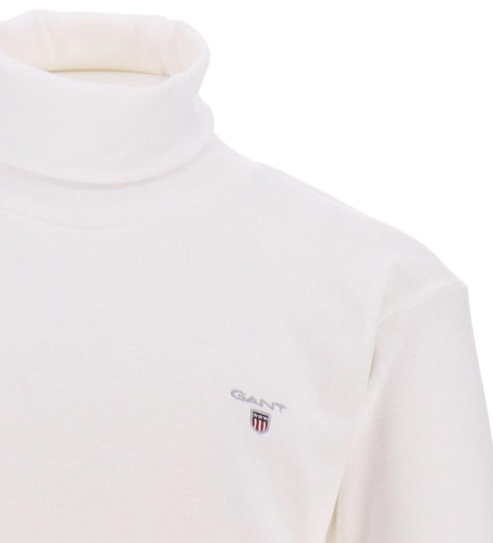 GANT Blouse - Original Turtleneck - White