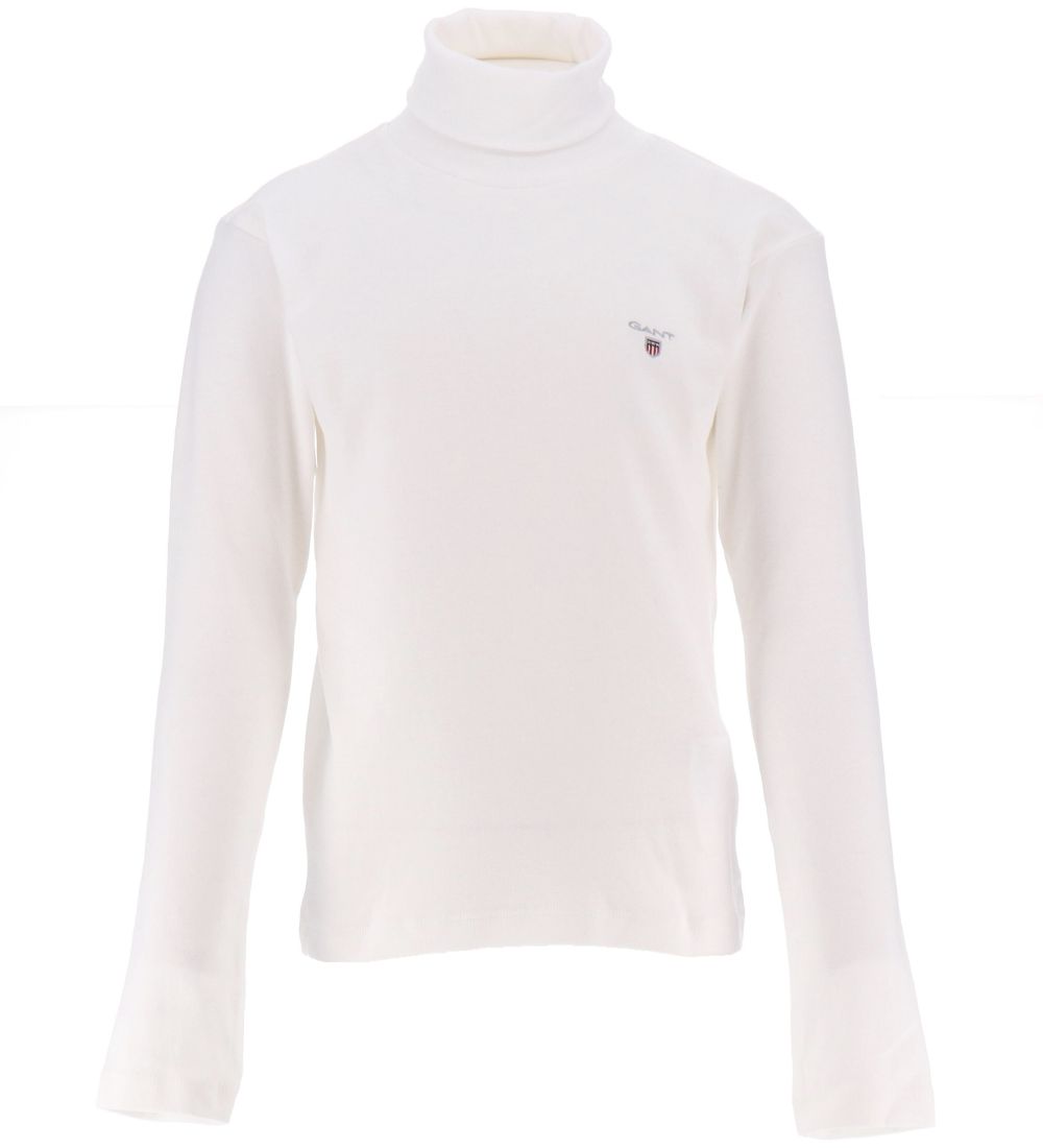GANT Blouse - Original Turtleneck - White