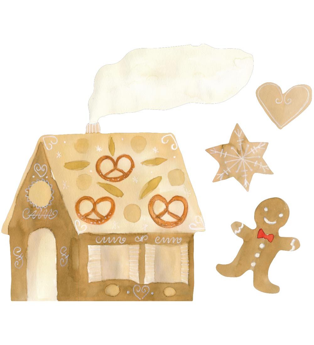 That's Mine Wallstickers - Wall Stories - 5 pcs - Gingerbread H
