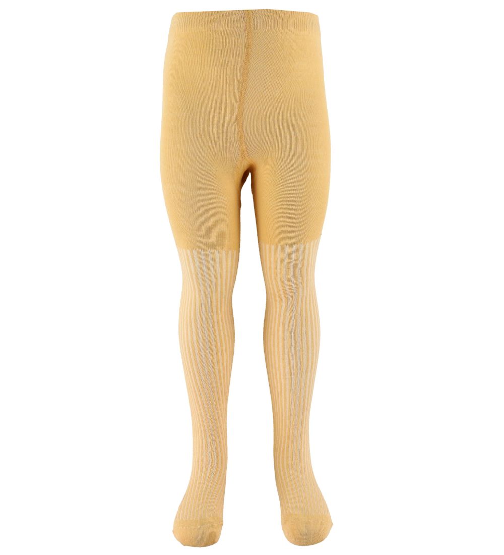 Minymo Tights - 2-Pack - Cocoa Brown w. Pattern