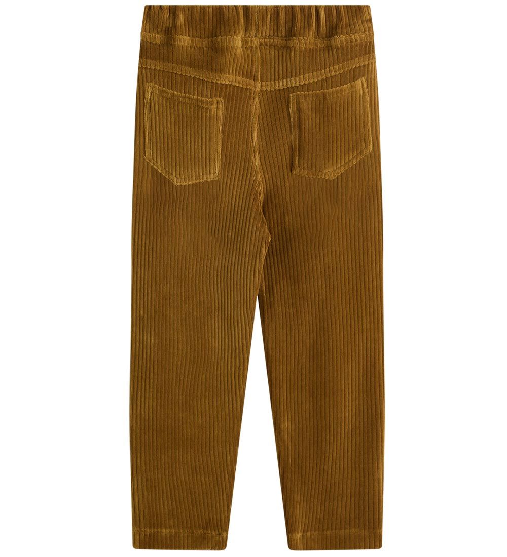 Noa Noa miniature Trousers - Mini Girl Daisy Leggings - Golden