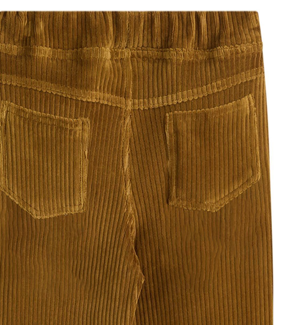 Noa Noa miniature Trousers - Mini Girl Daisy Leggings - Golden