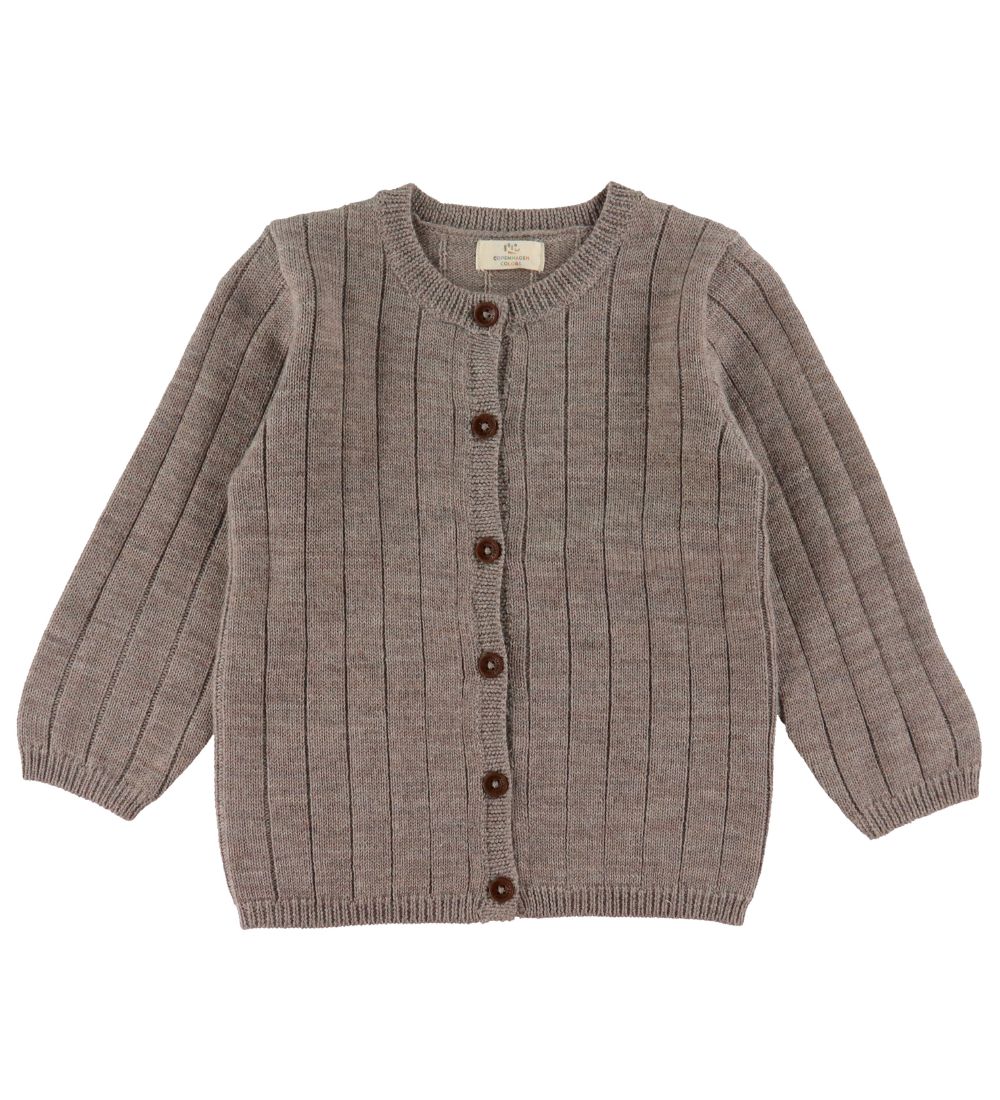 Copenhagen Colors Cardigan - Wool - Natural Melange