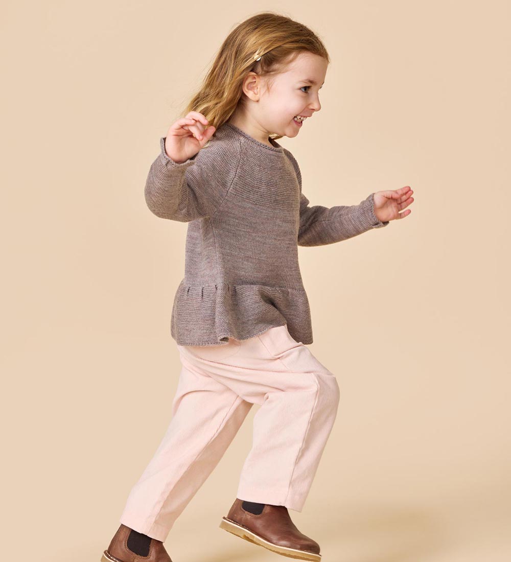 Copenhagen Colors Blouse - Knitted - Wool - Natural Melange