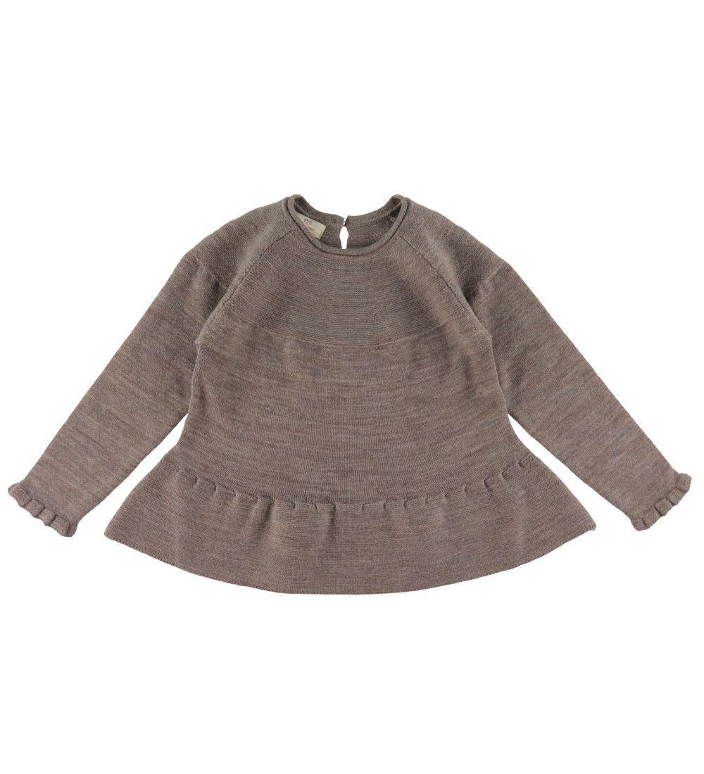 Copenhagen Colors Blouse - Knitted - Wool - Natural Melange