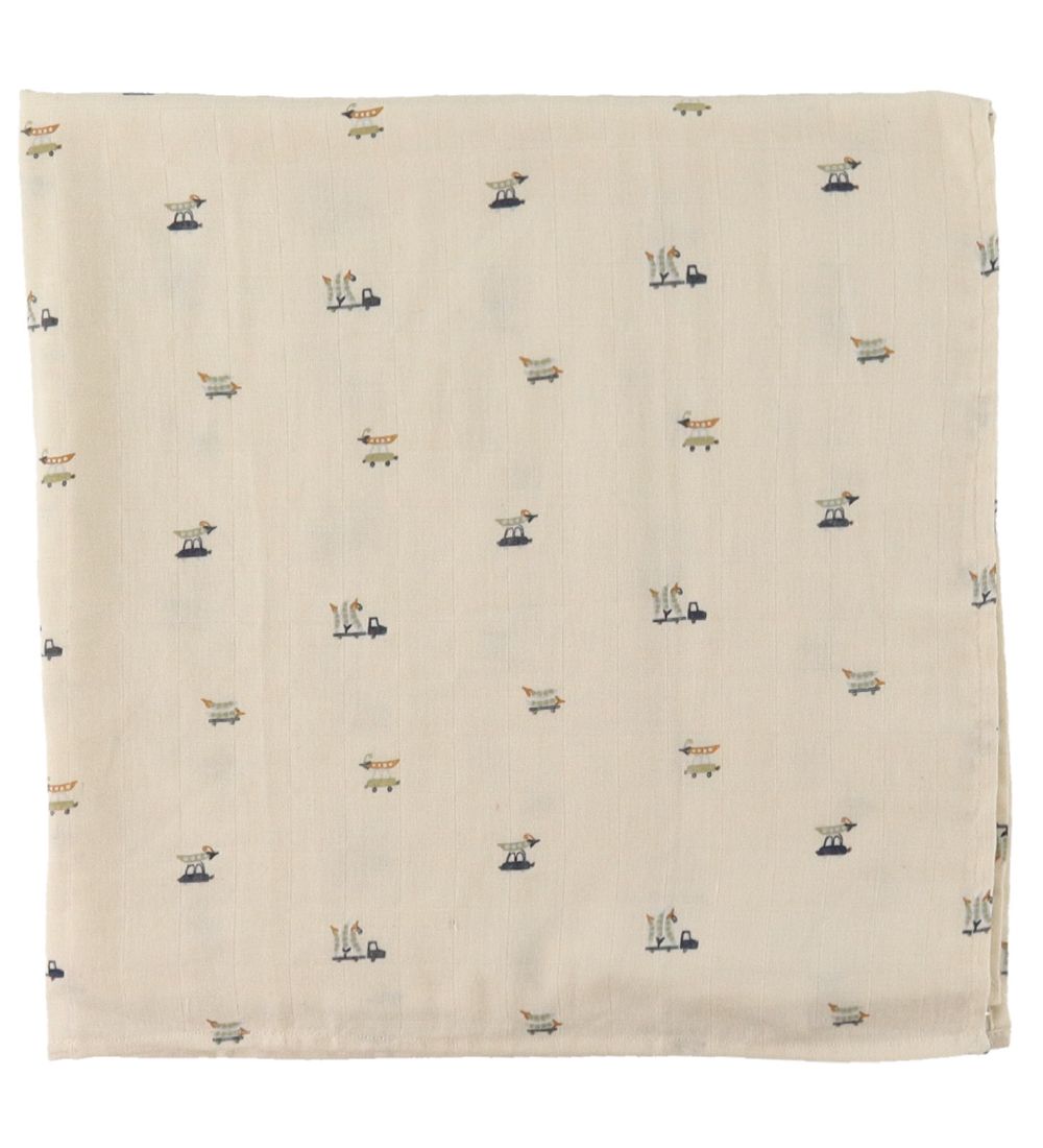 Pippi Muslin Cloths - 3-Pack - 70x70 cm - Celestial Blue