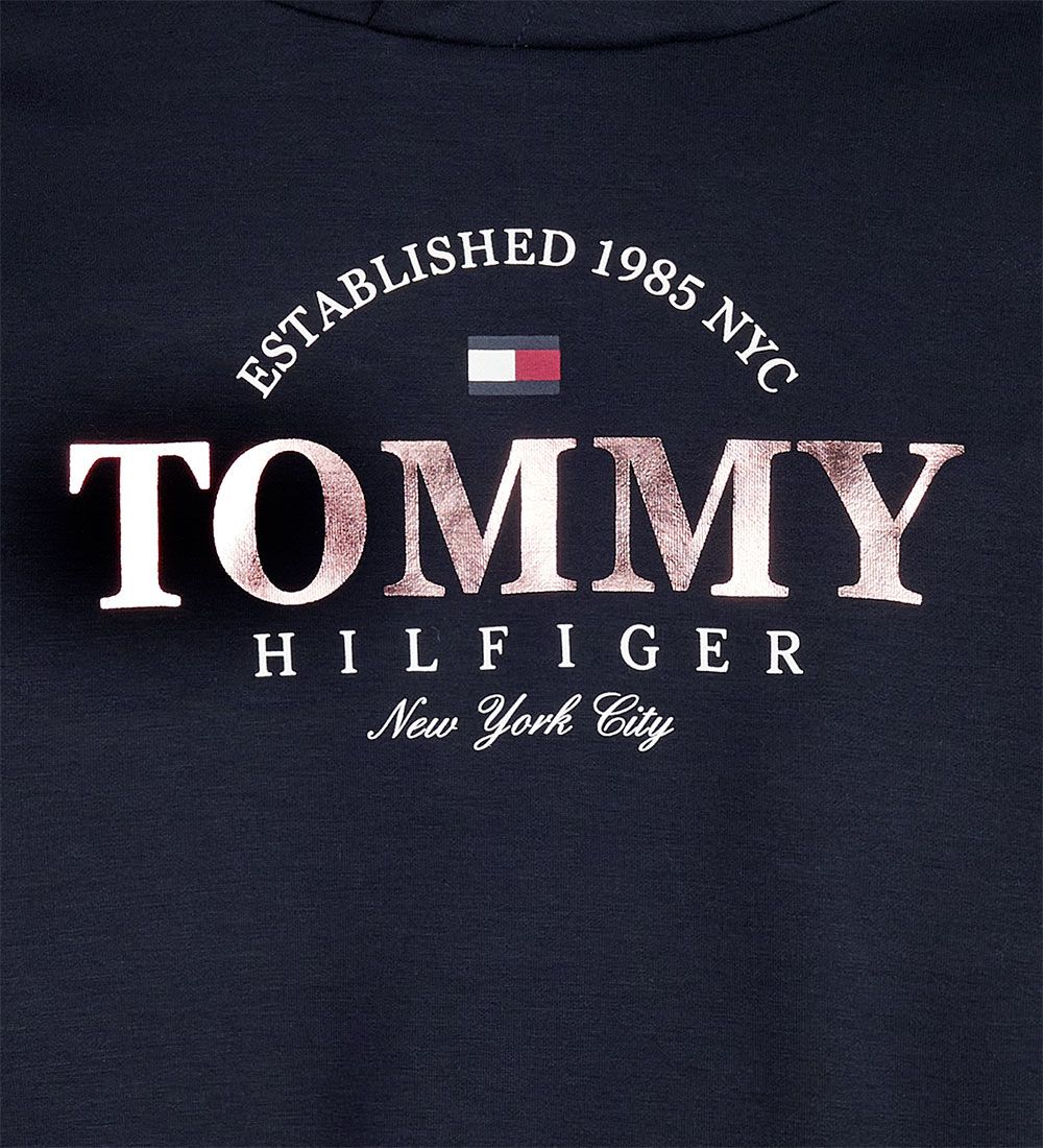 Tommy Hilfiger Hoodie - Foil Graphic - Desert Cloud