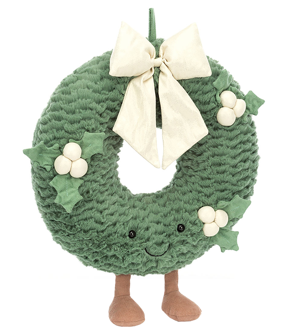 Jellycat Soft Toy - 35 cm - Amuseable Gold Wreath