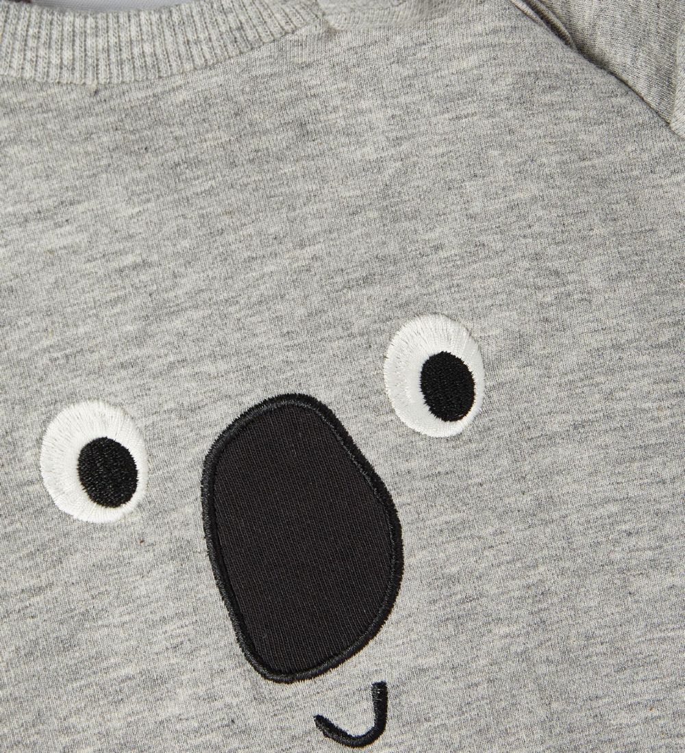 Name It Sweatshirt - NbmTolan - Grey Melange