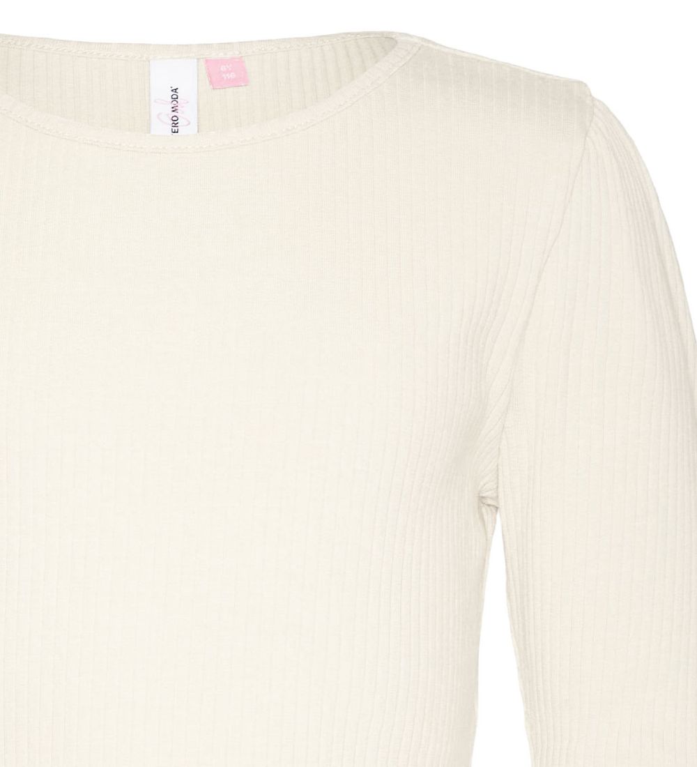 Vero Moda Girl Blouse - Noos - Rib - VmLavender - Snow White