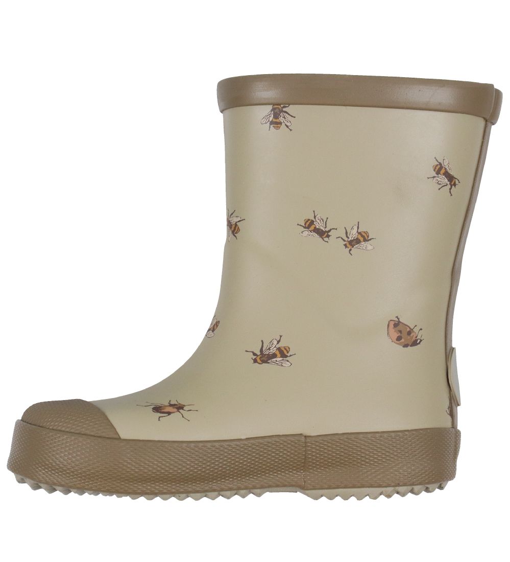 Wheat Rubber Boots - Muddy - Garvel Bumblebee