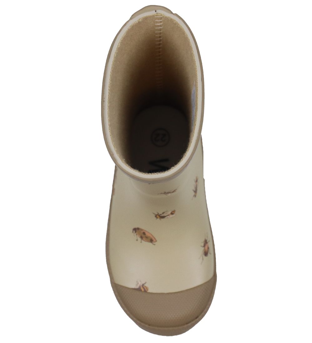 Wheat Rubber Boots - Muddy - Garvel Bumblebee
