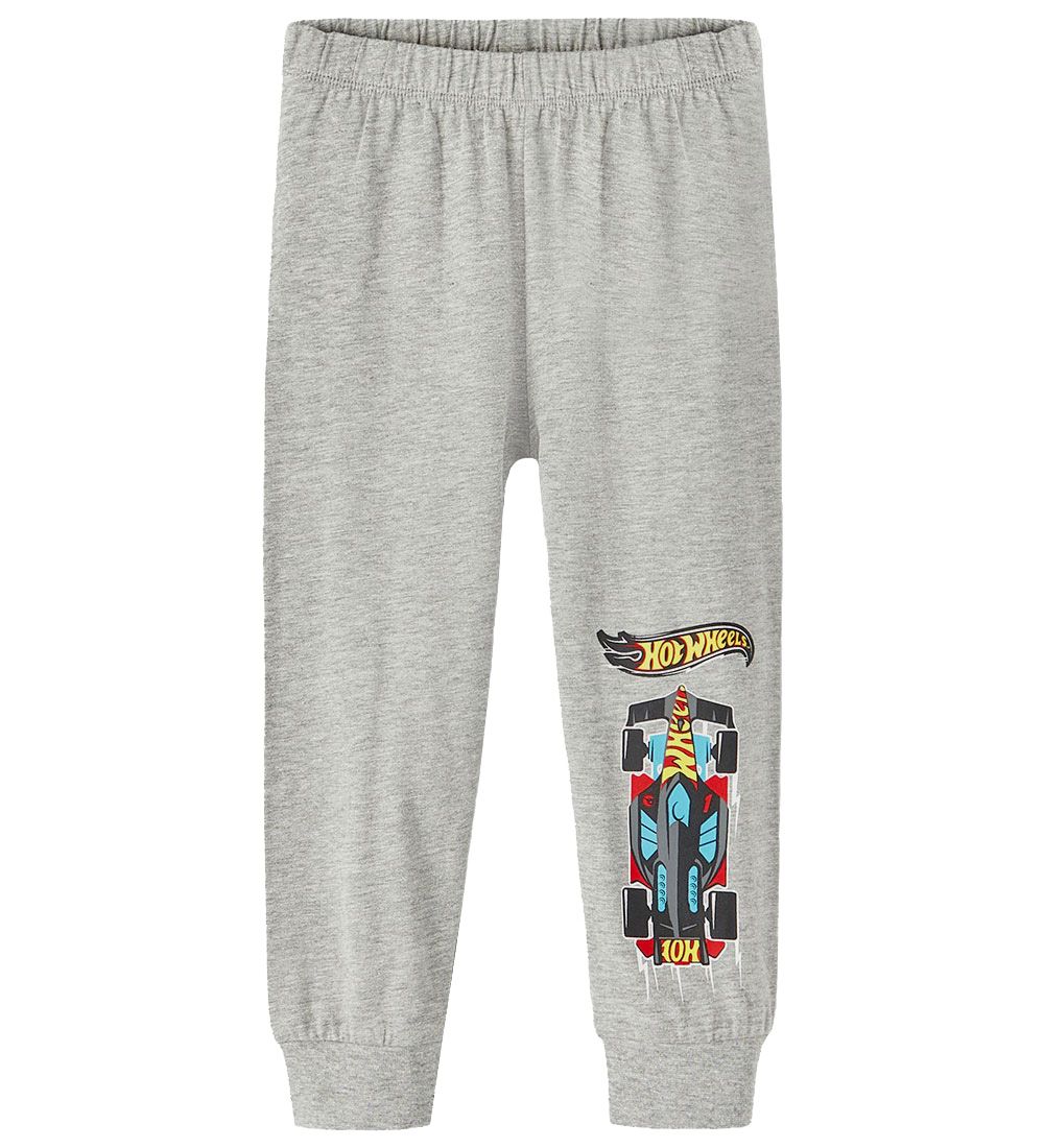 Name It Pyjama Set - NmmNilak HotWheels - Grey Melange