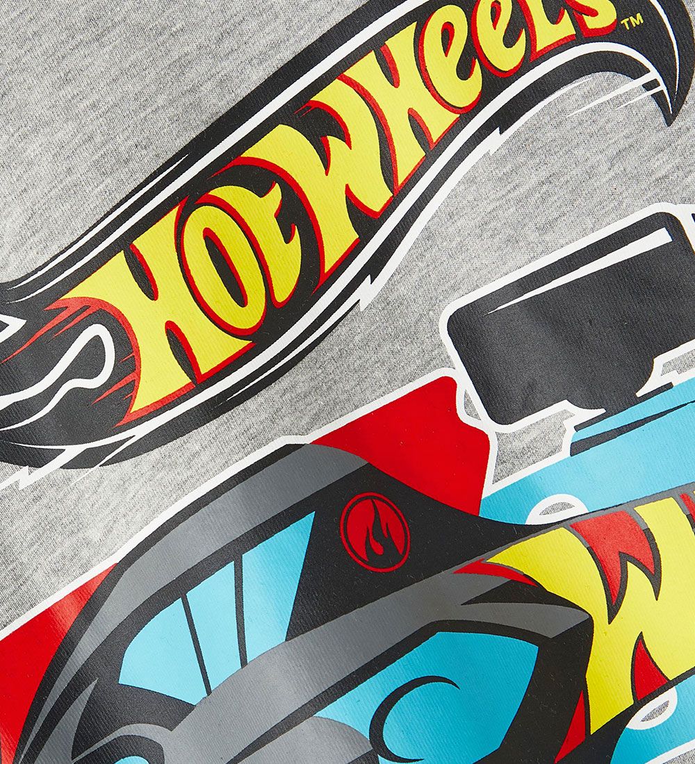 Name It Pyjama Set - NmmNilak HotWheels - Grey Melange