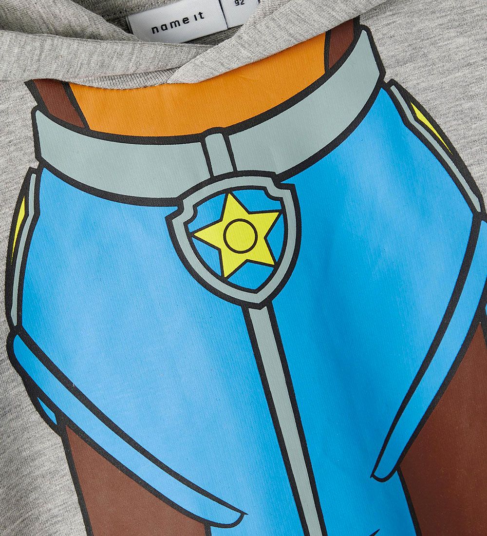 Name It Hoodie - NmmJatt PawPatrol - Grey Melange
