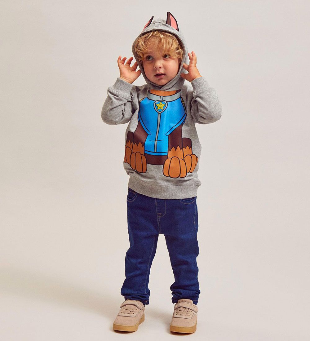 Name It Hoodie - NmmJatt PawPatrol - Grey Melange