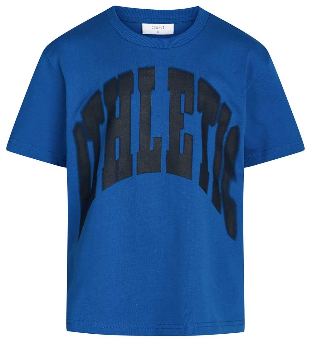 T-Shirt- Jaxtyn Grunt - Royal Blue