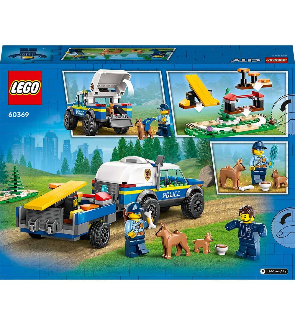 LEGO® City - Mobil Polizeihunde-Training 60369 - 197 Teile