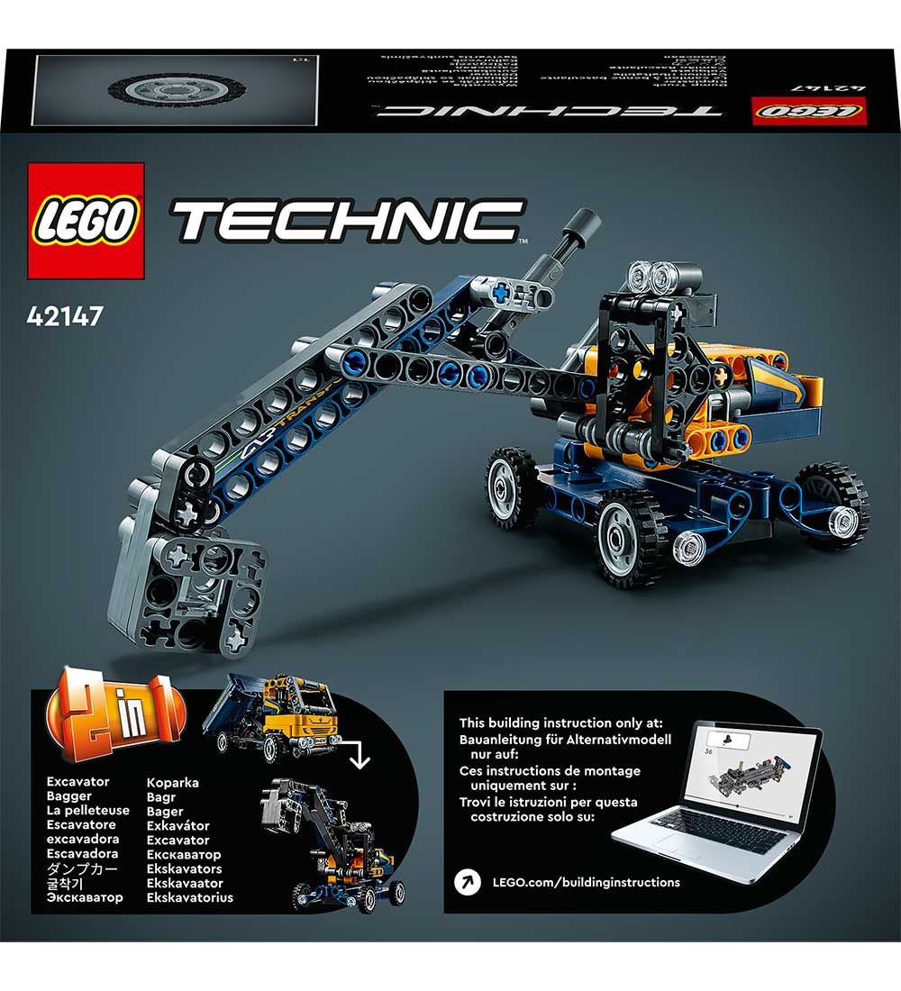 LEGO® Technic - Kipplaster 42147 - 2-In-1 - 177 Teile
