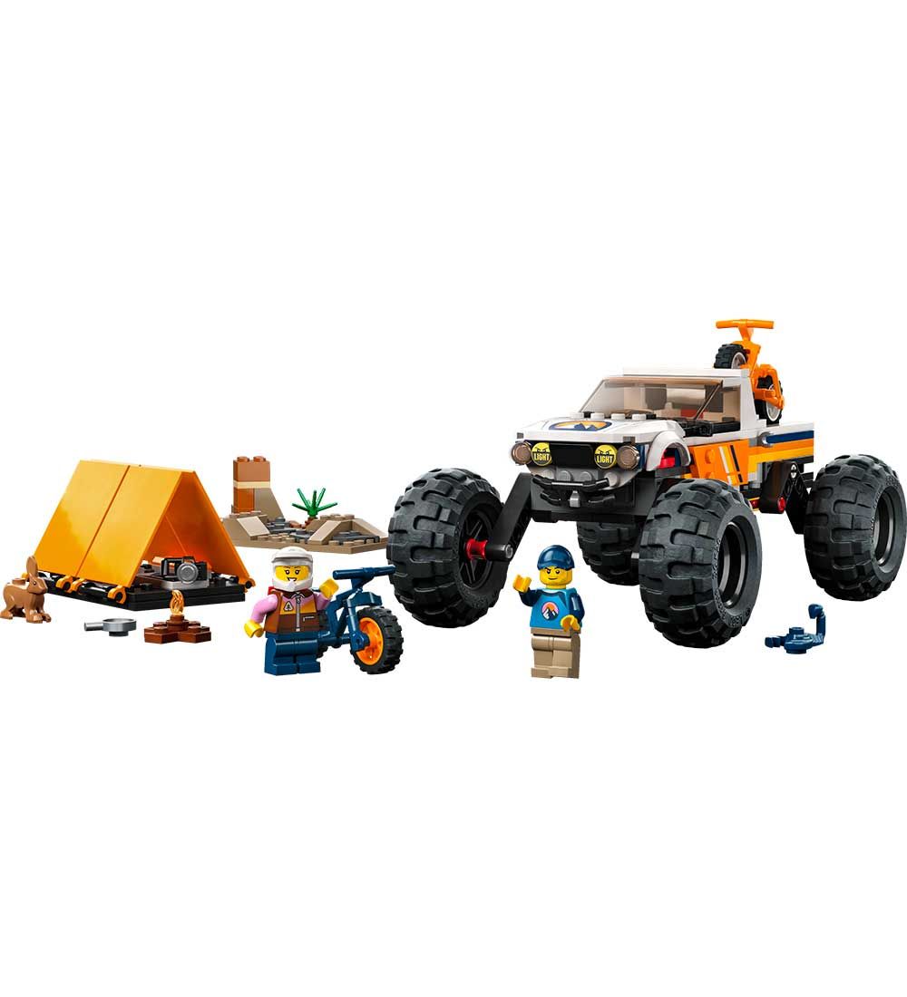 LEGO® City - Les aventures du 4x4 tout-terrain 60387 - 252 Parti