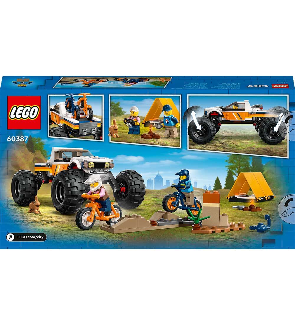 LEGO® City - Les aventures du 4x4 tout-terrain 60387 - 252 Parti