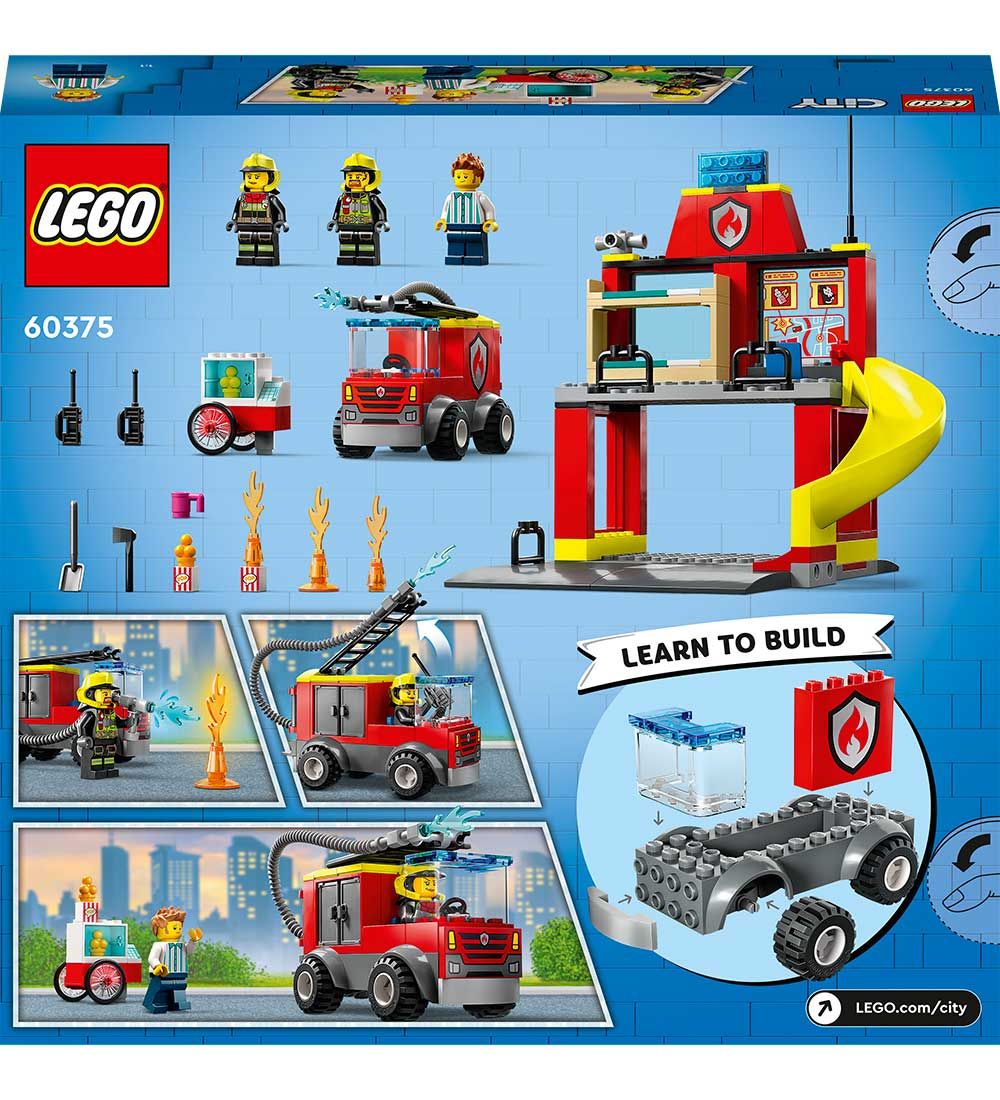 LEGO® City - Fire Station and Fire Engine 60375 - 153 Parts