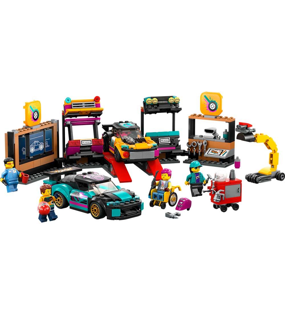 LEGO® City - Le garage de customisation 60389 - 507 Parties